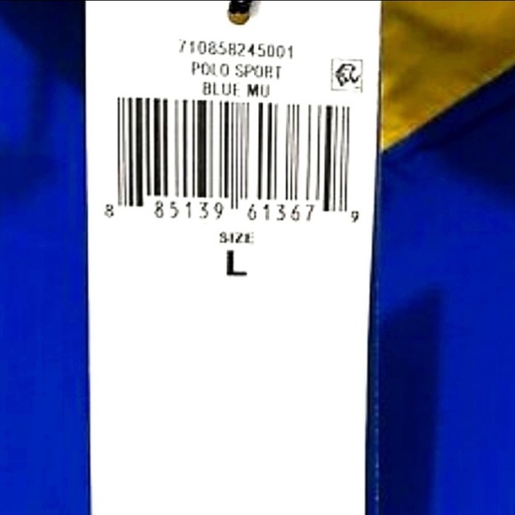NWT POLO SPORT Ralph Lauren Colorblock Hooded Windbreaker Jacket size L - Picture 16 of 16